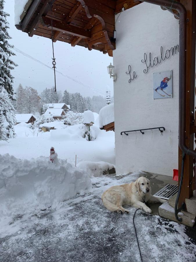 Chalet Le Slalom Arveyes Zewnętrze zdjęcie