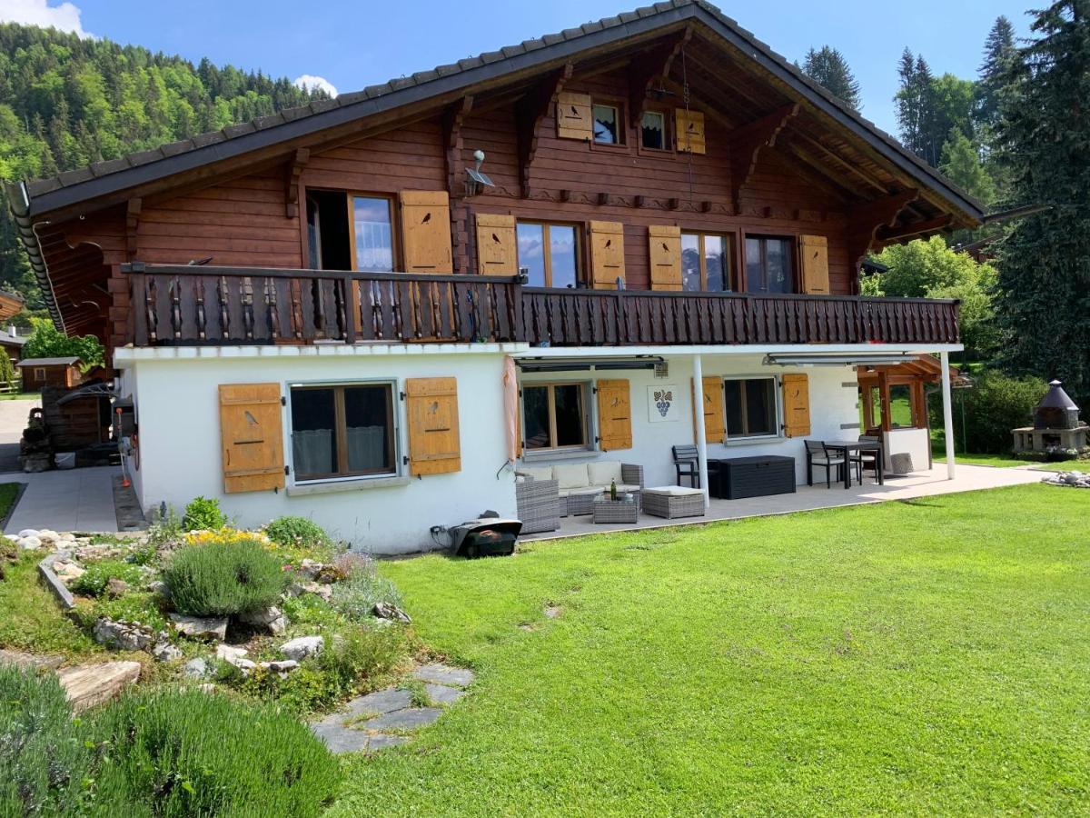 Chalet Le Slalom Arveyes Zewnętrze zdjęcie
