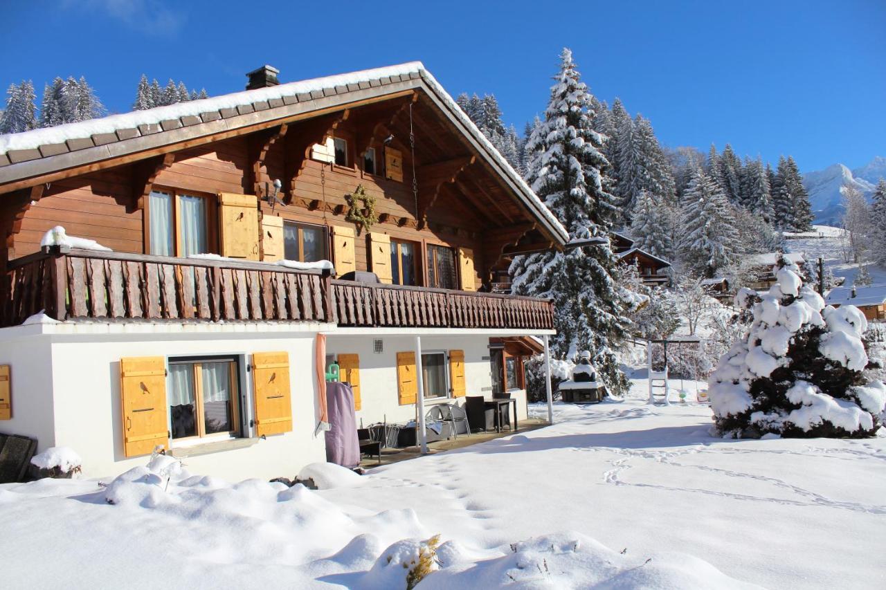 Chalet Le Slalom Arveyes Zewnętrze zdjęcie